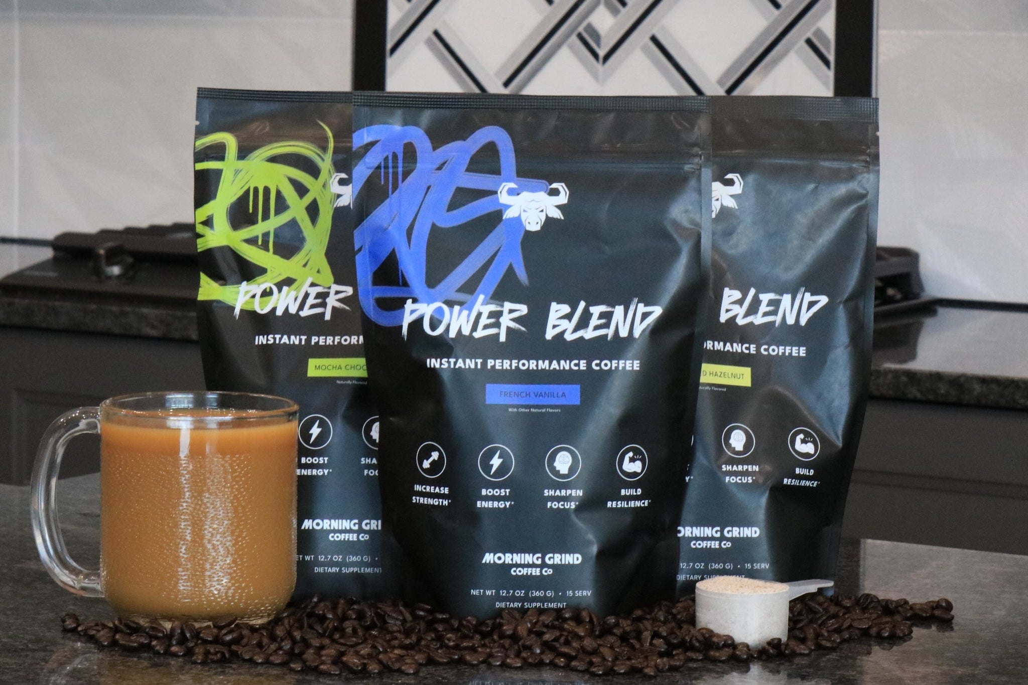 Power Blend Instant Performance Coffee