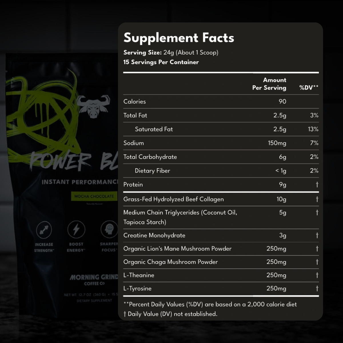 Power Blend Instant Performance Coffee