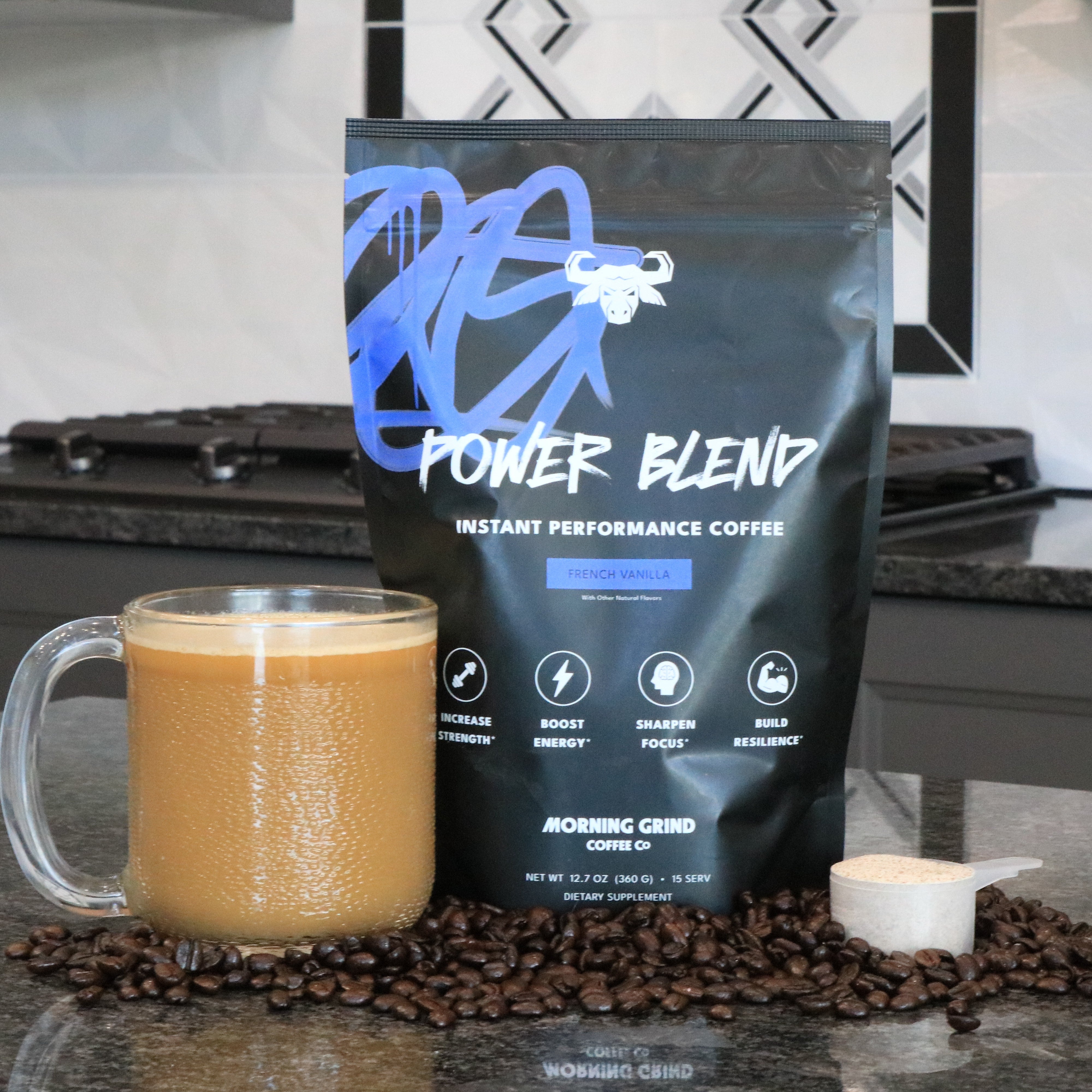 Power Blend Instant Performance Coffee