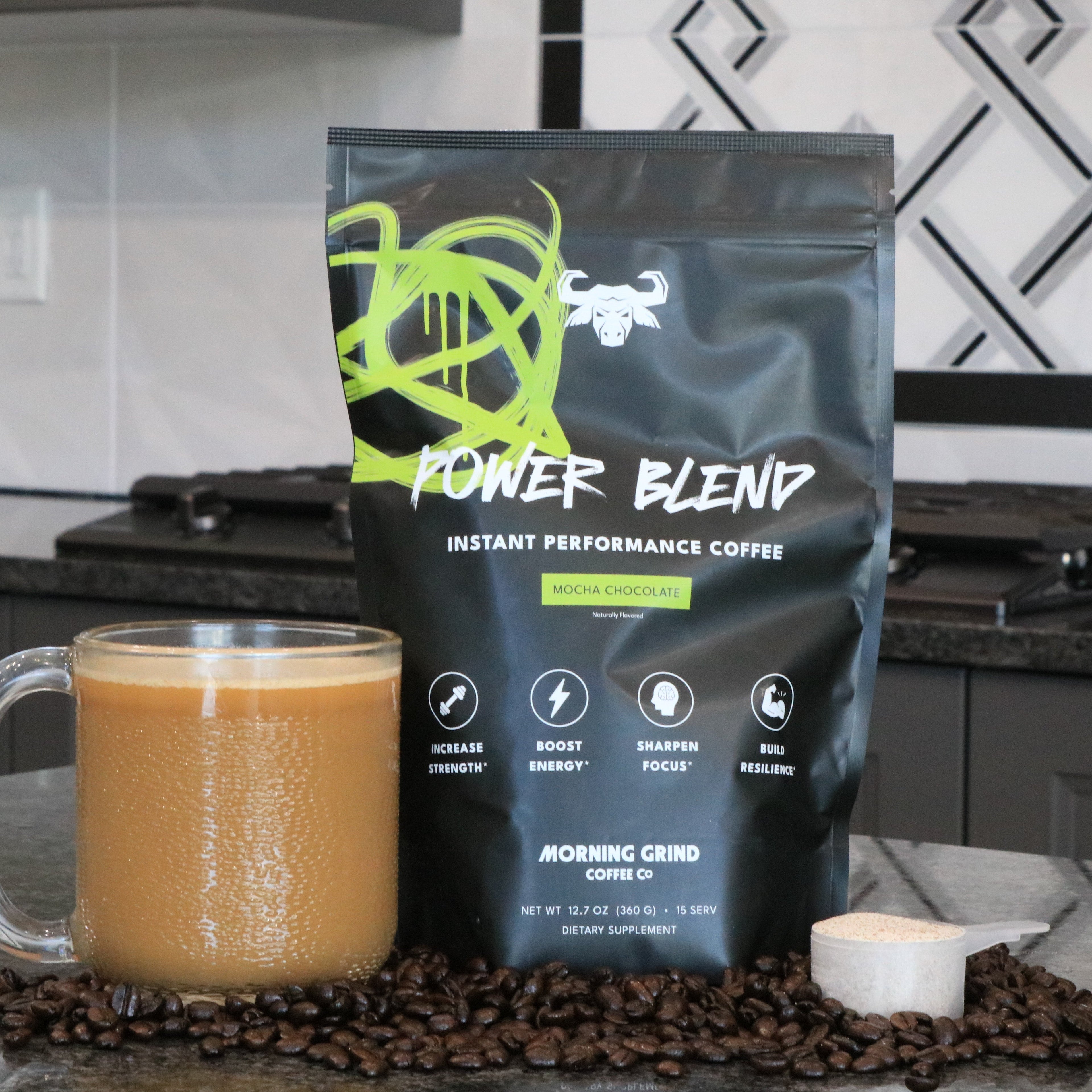 Power Blend Instant Performance Coffee