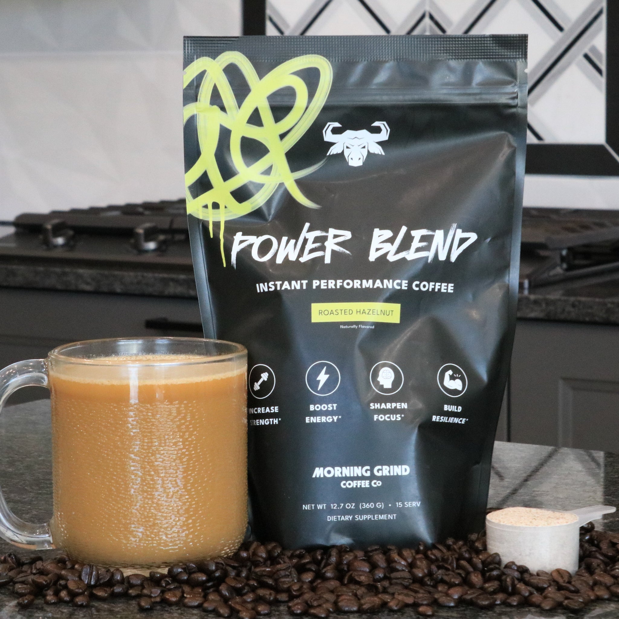Power Blend Instant Performance Coffee