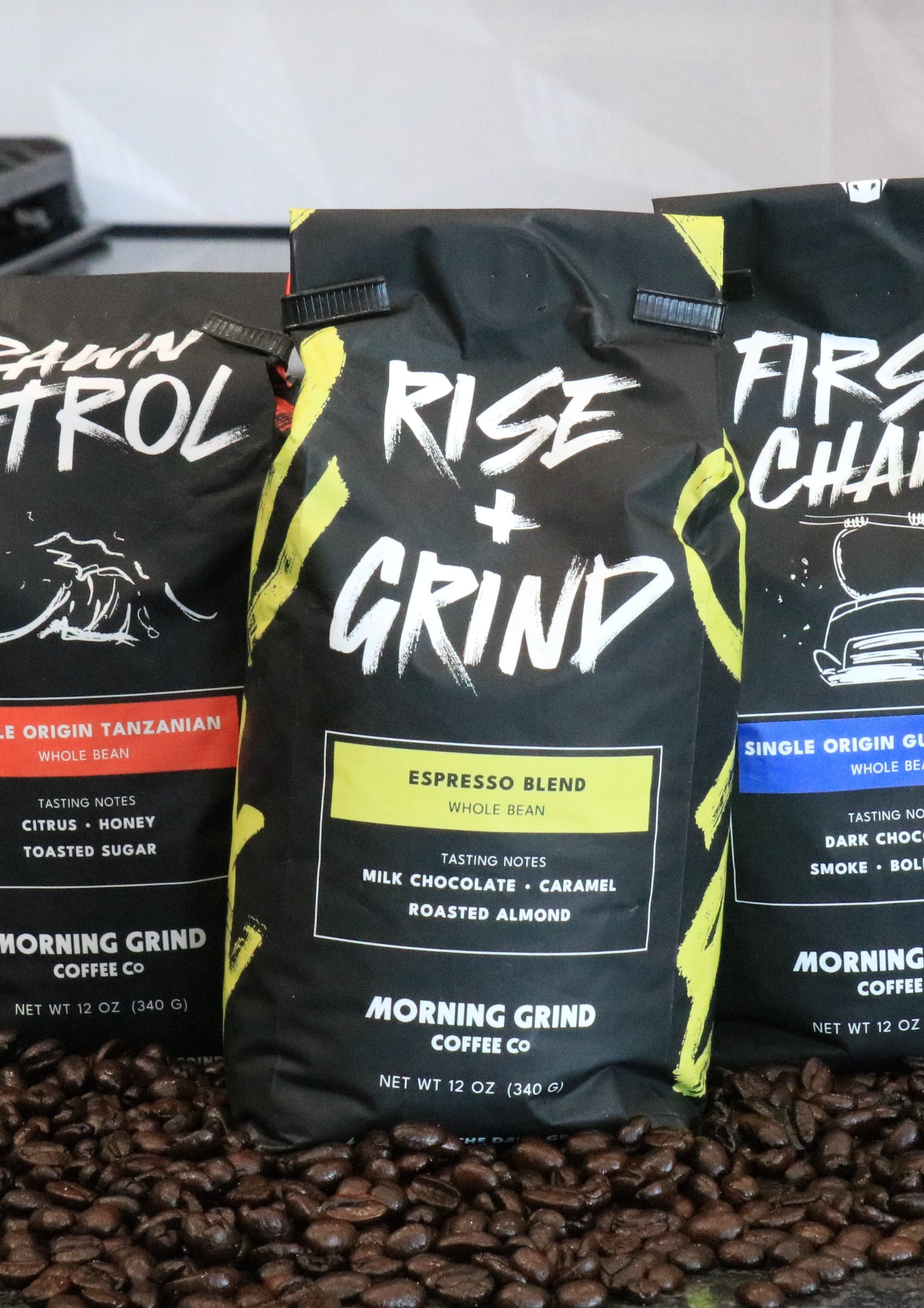 Rise + Grind Whole Bean Coffee